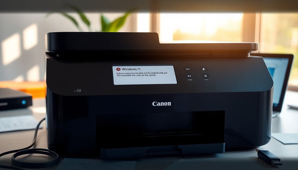 canon printer communication issues