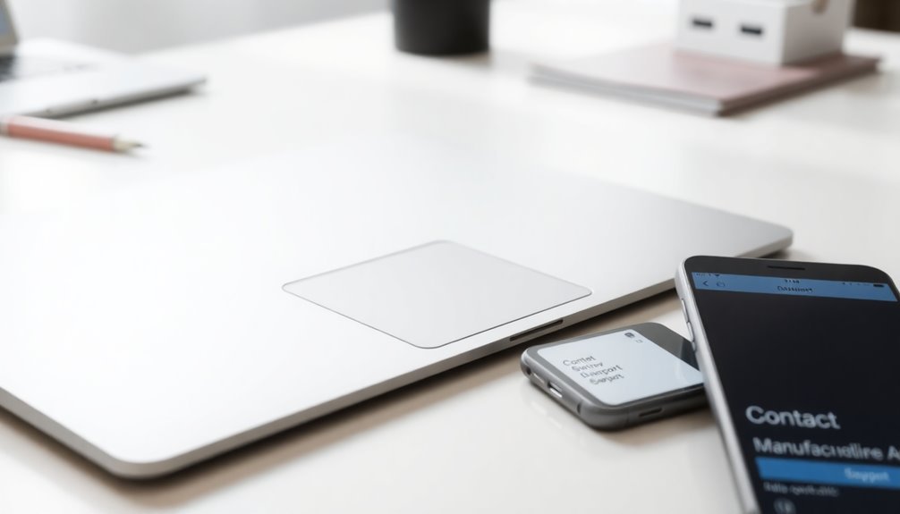 contact manufacturer support now