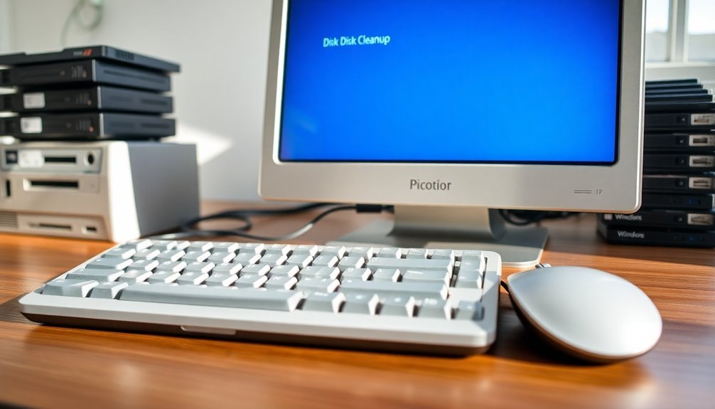 disk cleanup for windows xp