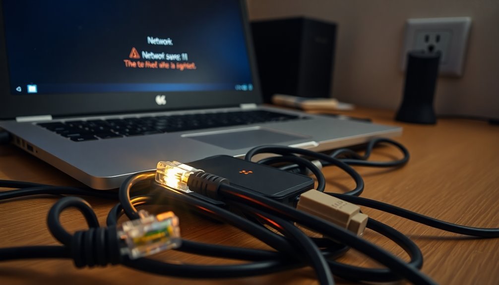 ethernet connection troubleshooting steps