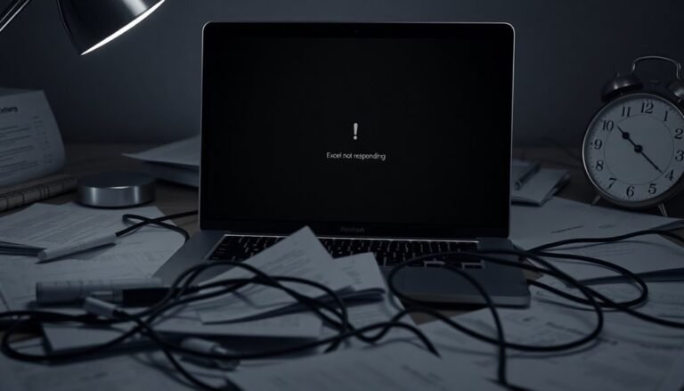 excel crashes on windows