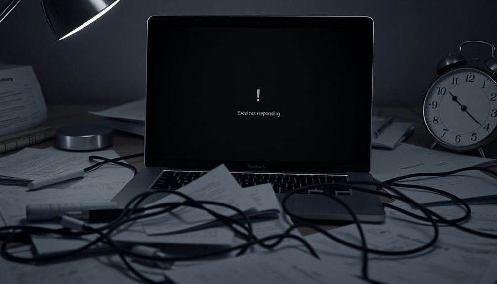 excel crashes on windows