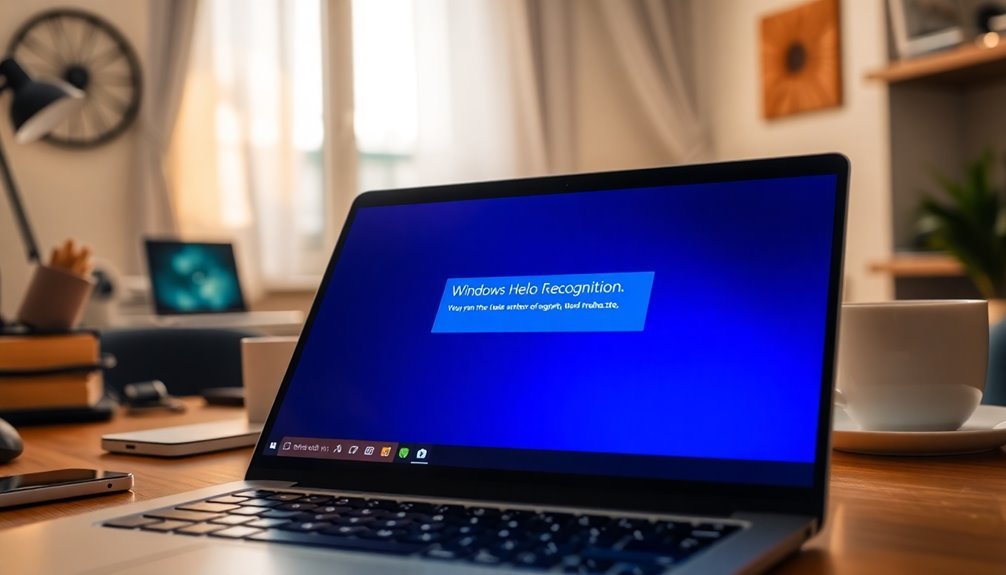 face recognition troubleshooting options