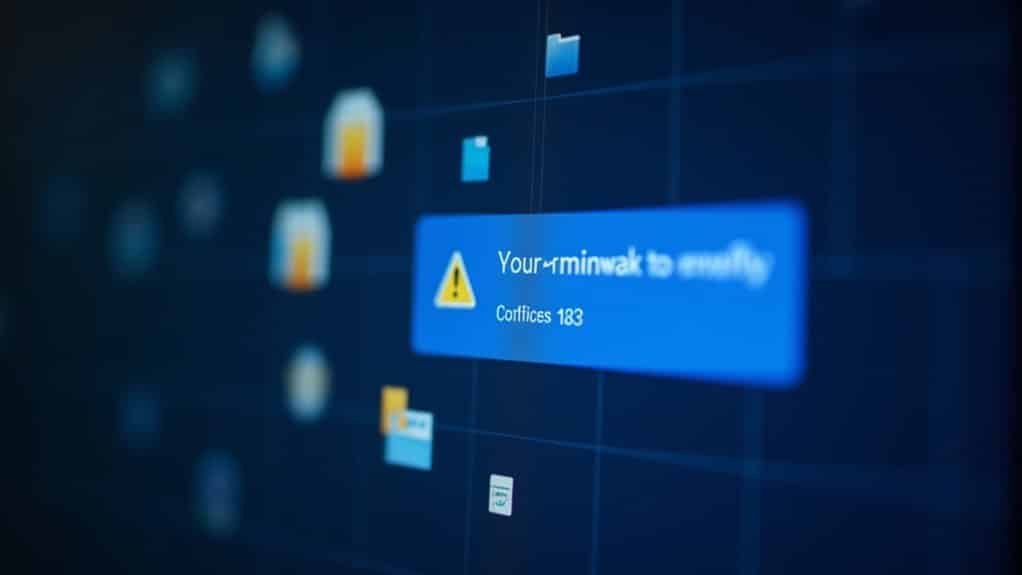 file already exists error