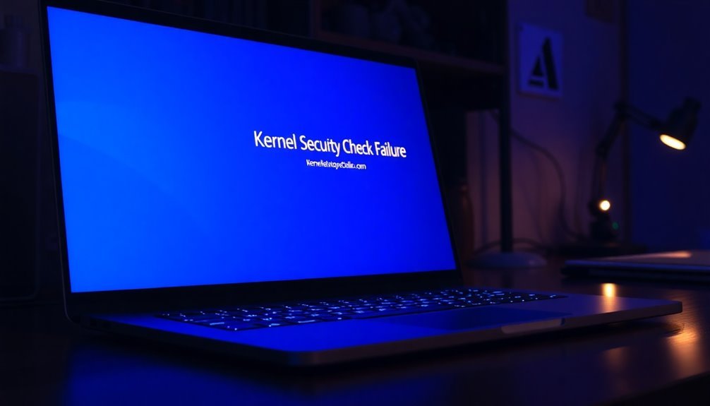 fix bsod kernel error
