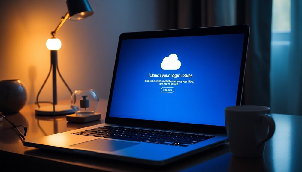 icloud login troubleshooting steps