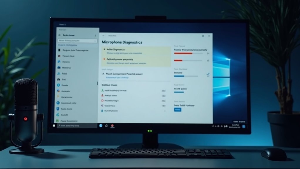 microphone troubleshooting in windows