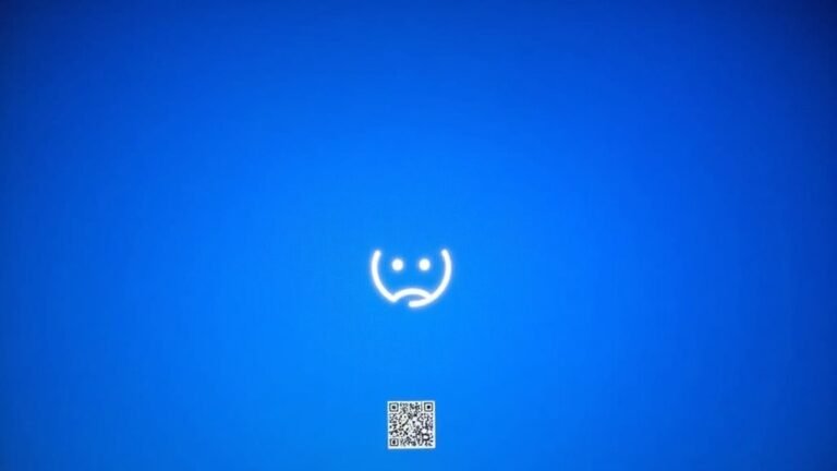 modern bsod qr codes