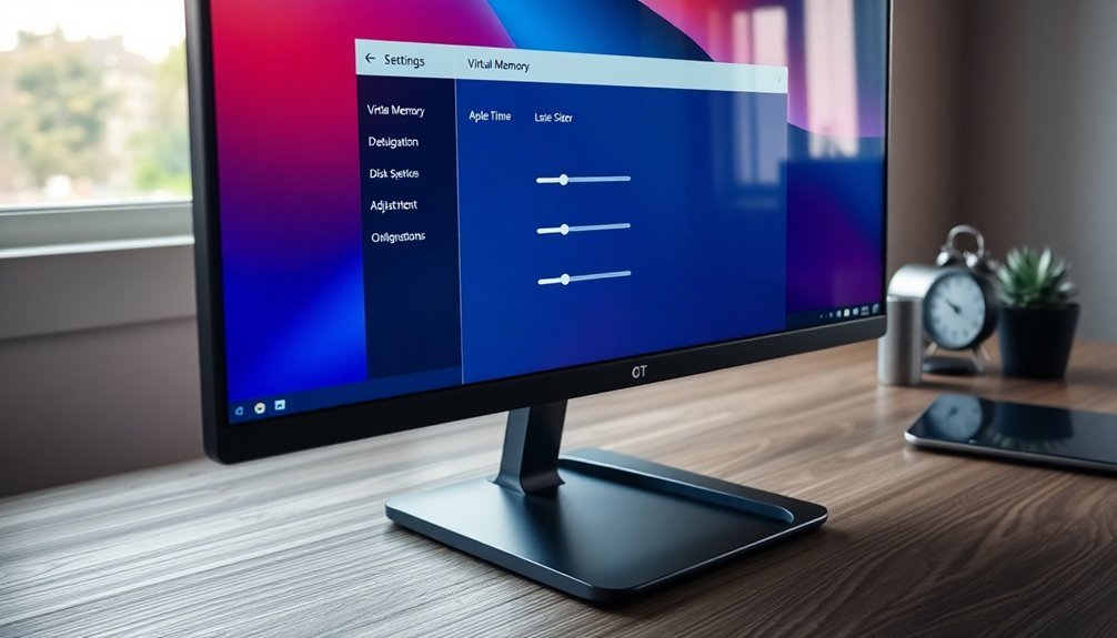 optimize virtual memory settings