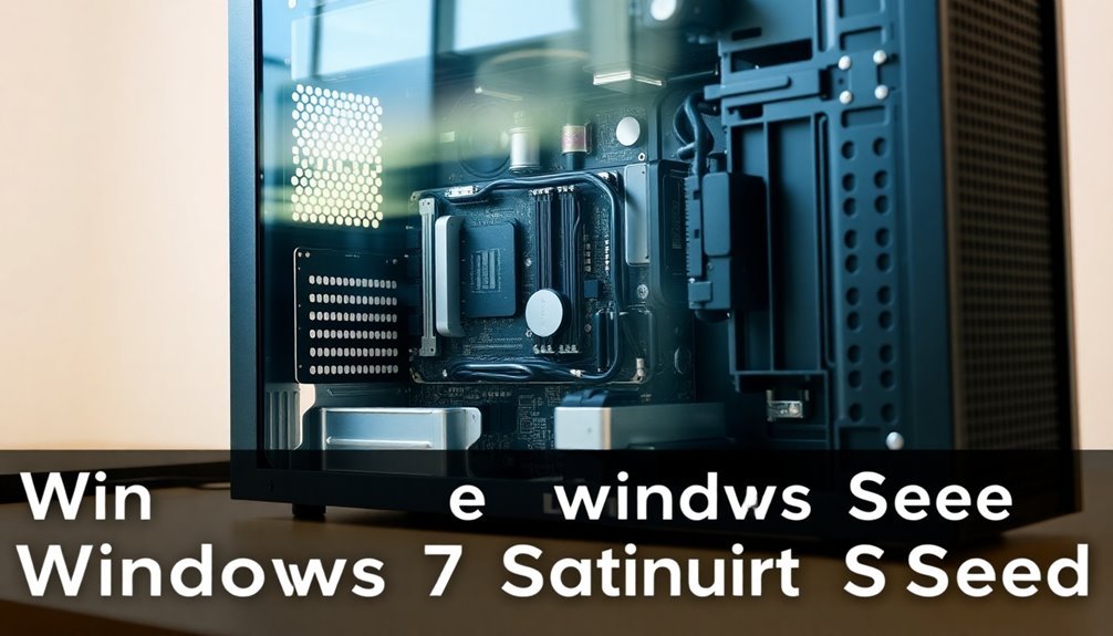 optimize windows 7 startup speed