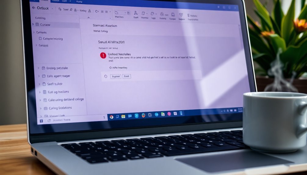 outlook 365 freezing issues