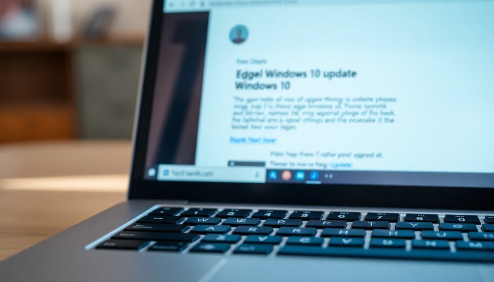 regularly update edge windows