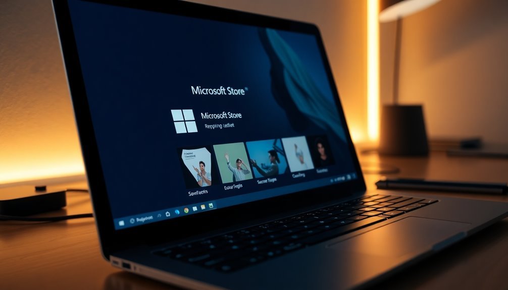 repair and reset microsoft store