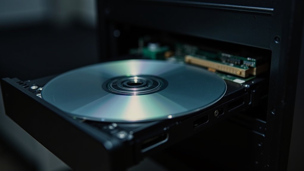 restore missing dvd drive