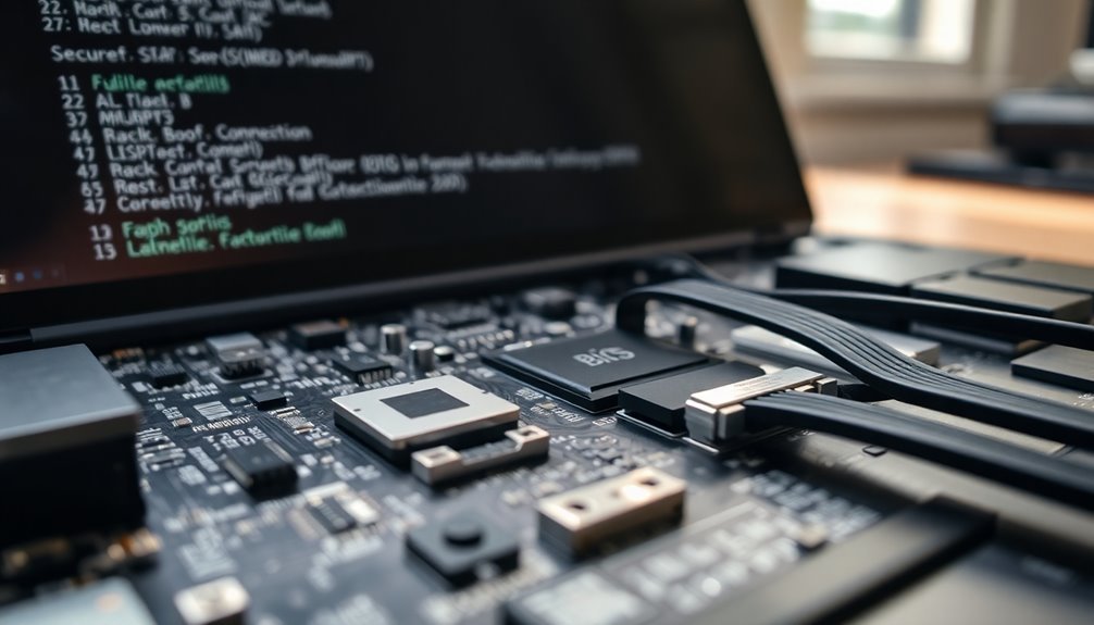 secure boot and sata settings