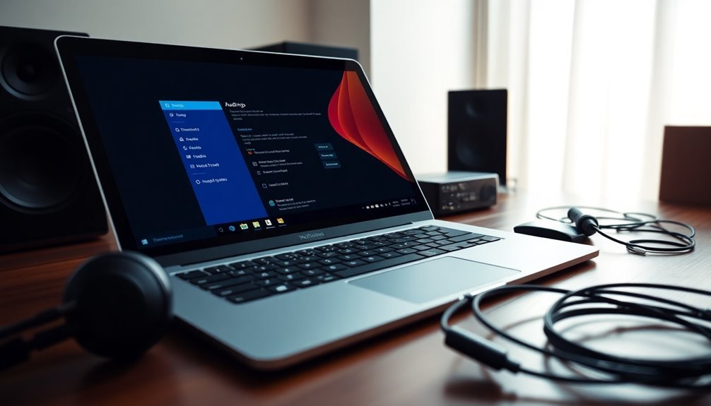 update or reinstall audio drivers