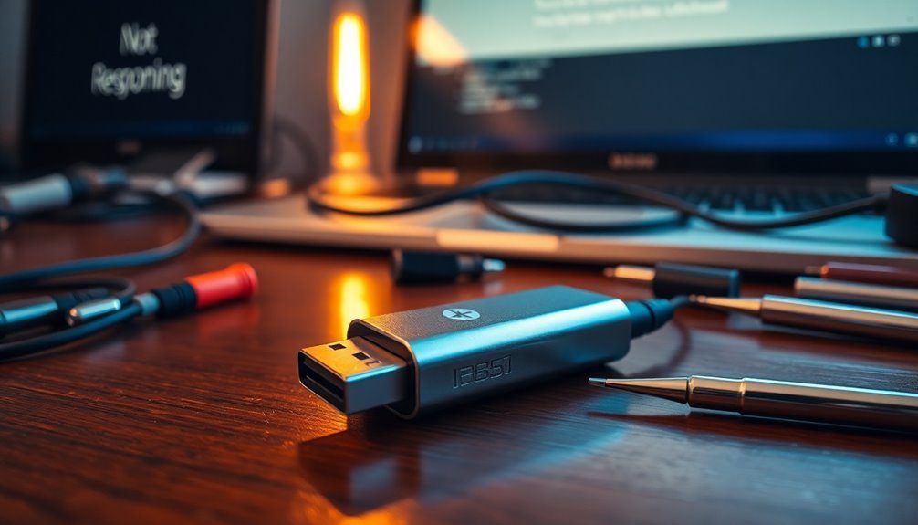 usb drive responsiveness issues