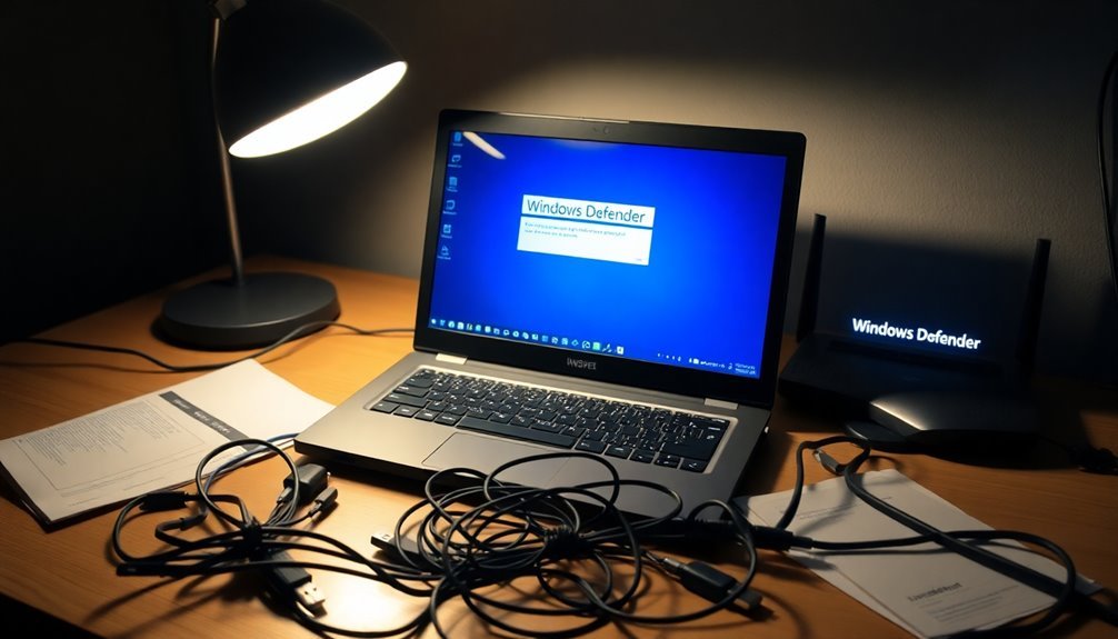 windows defender malfunction causes