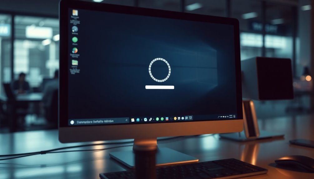 windows desktop loading issues