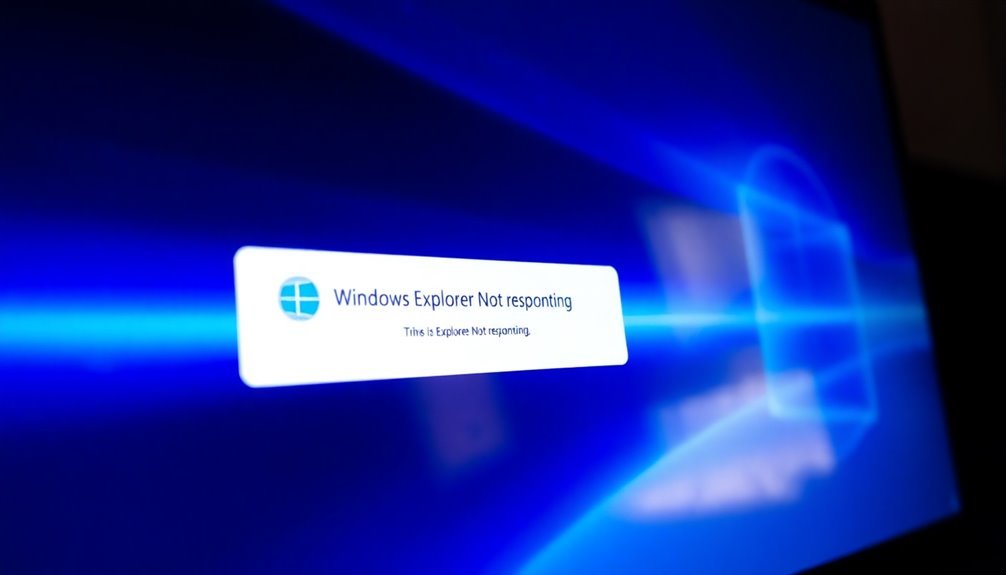 windows explorer not responding